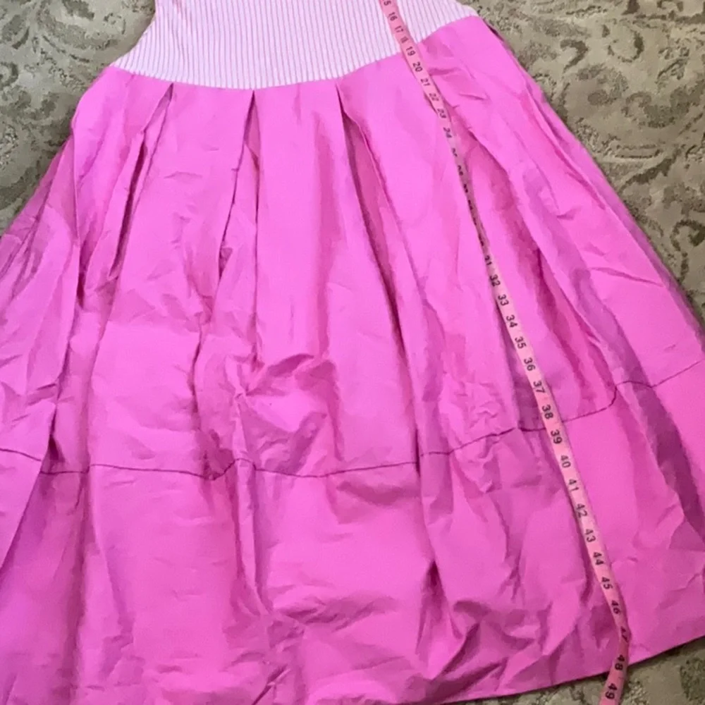 Pink racerback tank maxi Dress - Picture 8 of 9